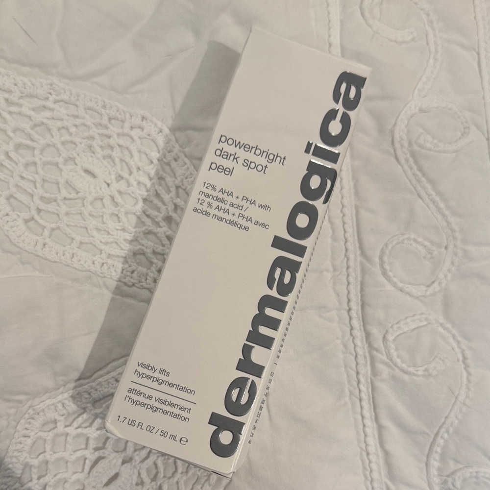 Dermalogica Powerbright Dark Spot Peel - AHA + PHA MANDELIC ACID 50ml brand new